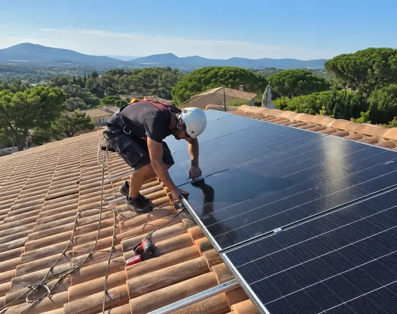 Installateur panneaux solaires Les Brouzils — pose photovoltaïque sur toiture