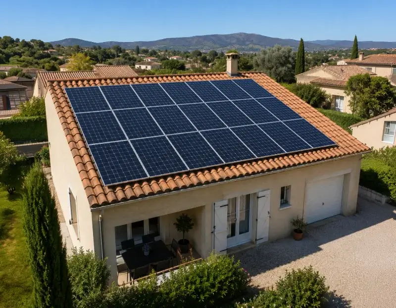 Prime à l'autoconsommation panneaux solaires Les Brouzils — aide financière de l'État